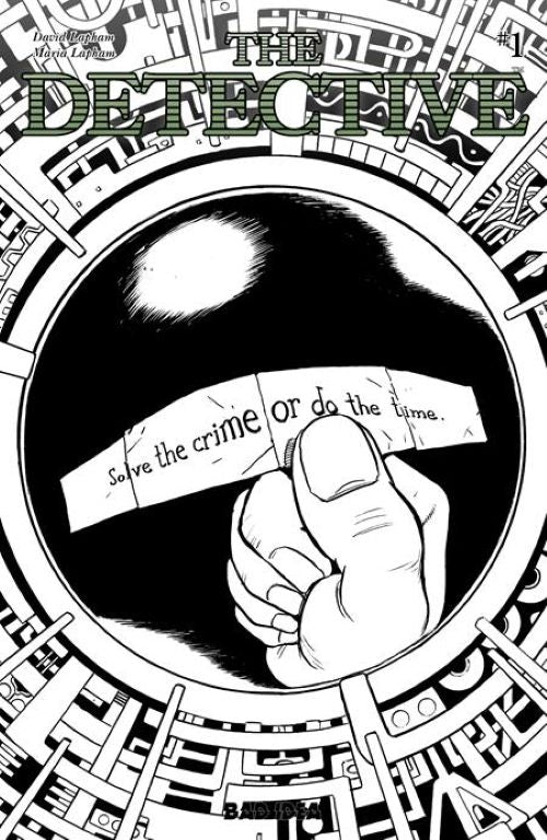 DETECTIVE #1 (OF 2) CVR G INC 1:20 DAVID LAPHAM B&W VAR (PRESALE 11/4/26)
