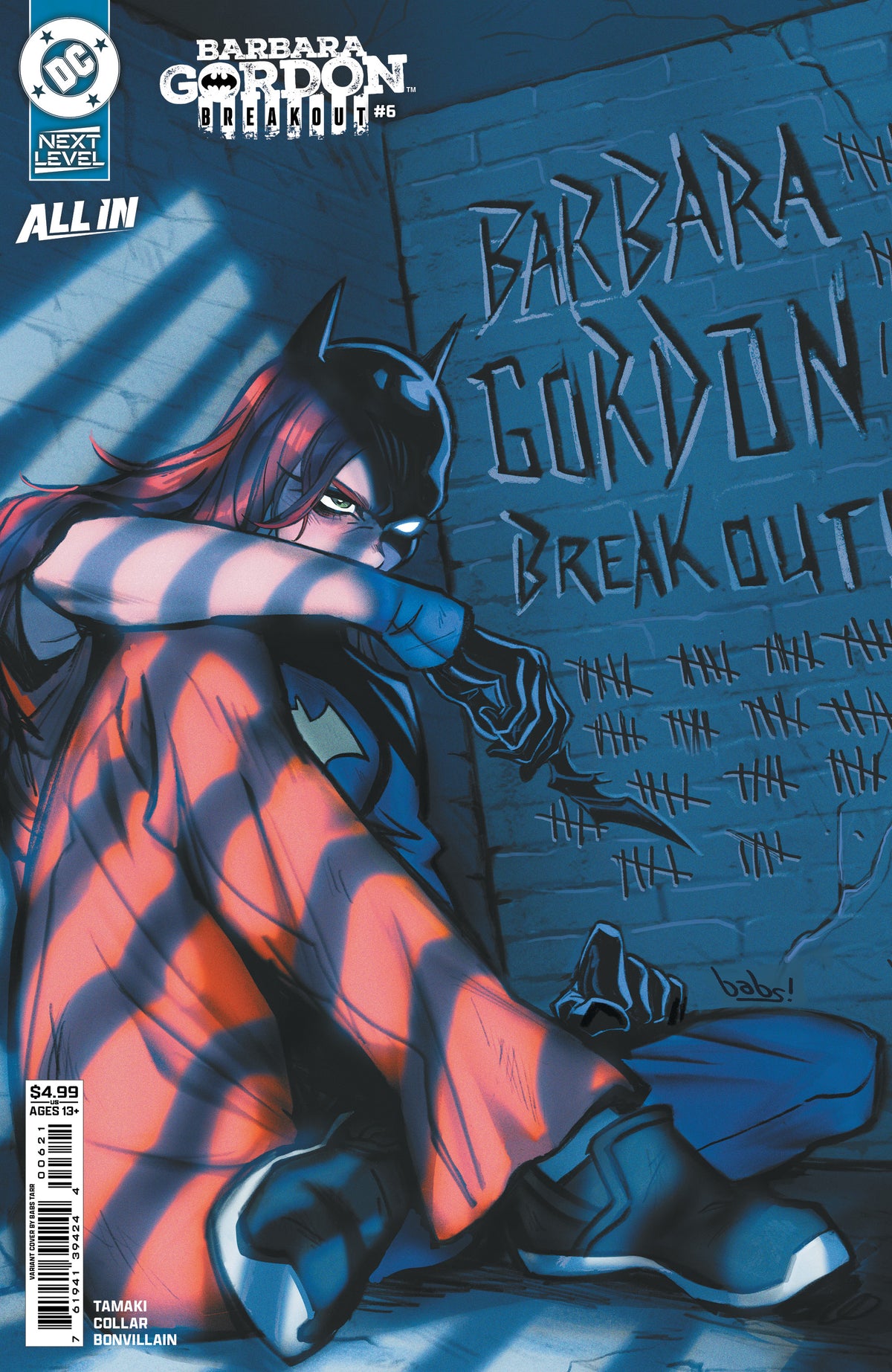 BARBARA GORDON BREAKOUT #6 Cover B - BABS TARR CARD STOCK VAR LOLA_IMG_363_9d9935c4be49cad031dcce32713430e68847347be89dba2037d593f2284998dc