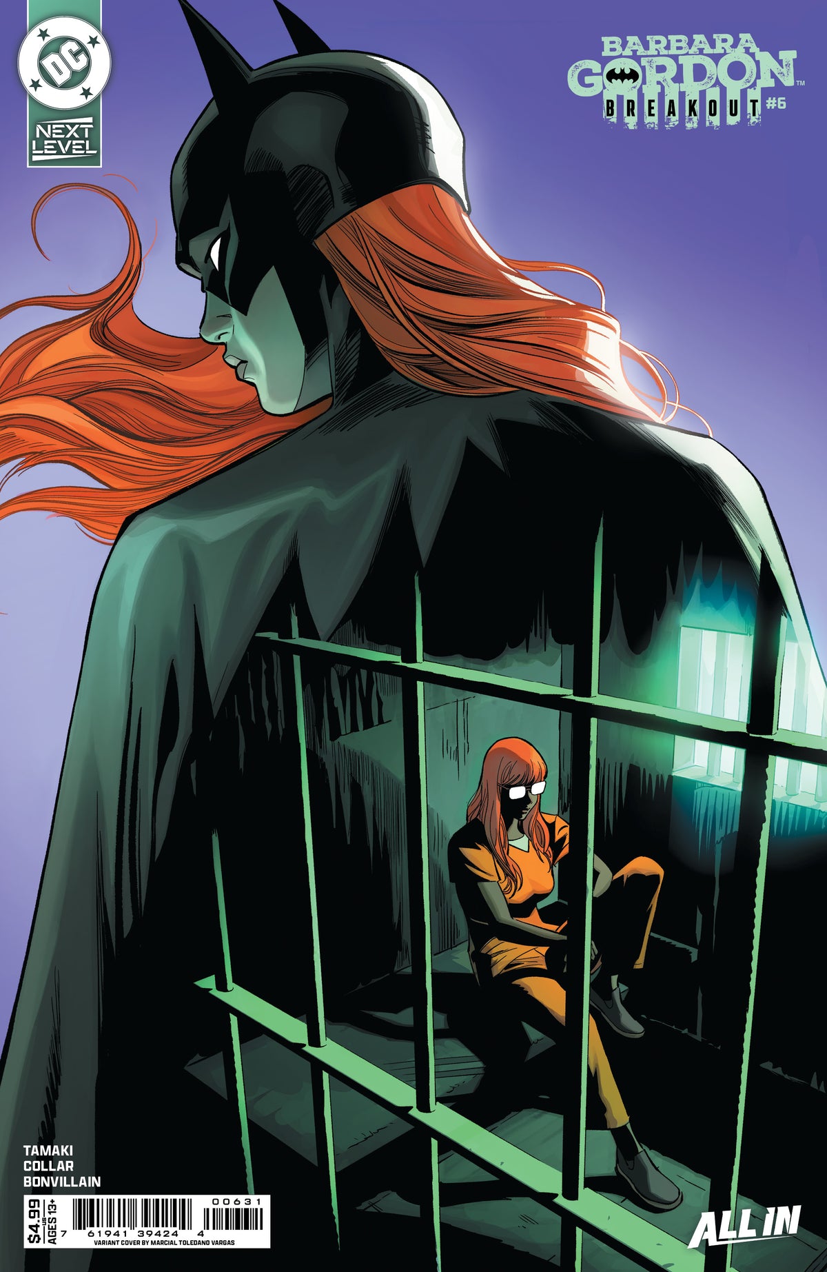 BARBARA GORDON BREAKOUT #6 Cover C - MARCIAL TOLEDANO VARGAS CARD STOCK VAR LOLA_IMG_363_23ae18e51824ecfba4fcd440617977d4443cb0d3809508100a5f02c2eba81b91