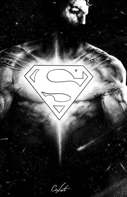 SUPERMAN #43 CVR F STEVAN SUBIC GLOW-IN-THE-DARK CARD STOCK VARIANT