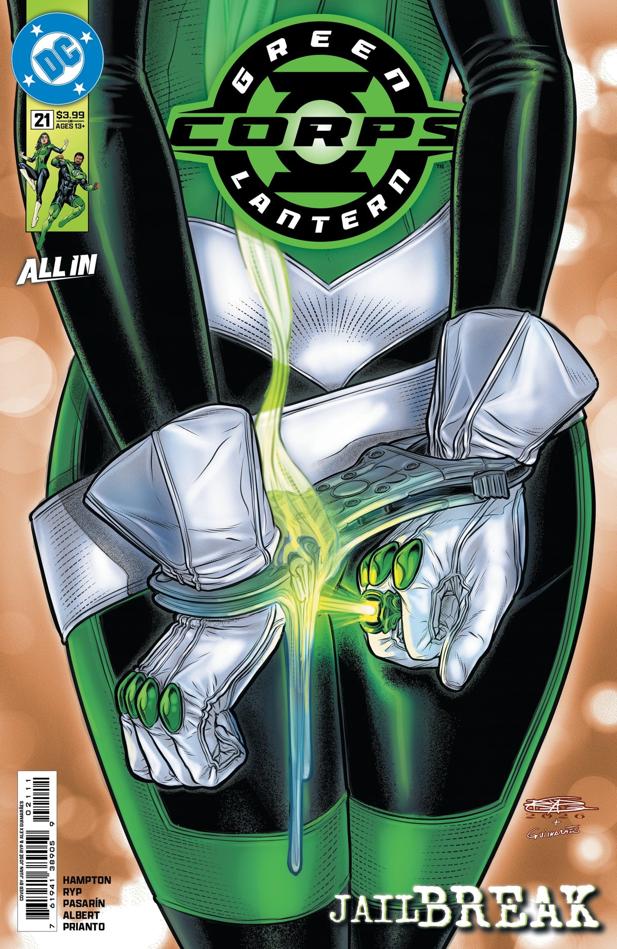 GREEN LANTERN CORPS #21 Cover A - JUAN JOSE RYP LOLA_IMG_363_9103cbc3aed99c135b455e64544d40acd371476ce605d924bb6857edf2504fb8