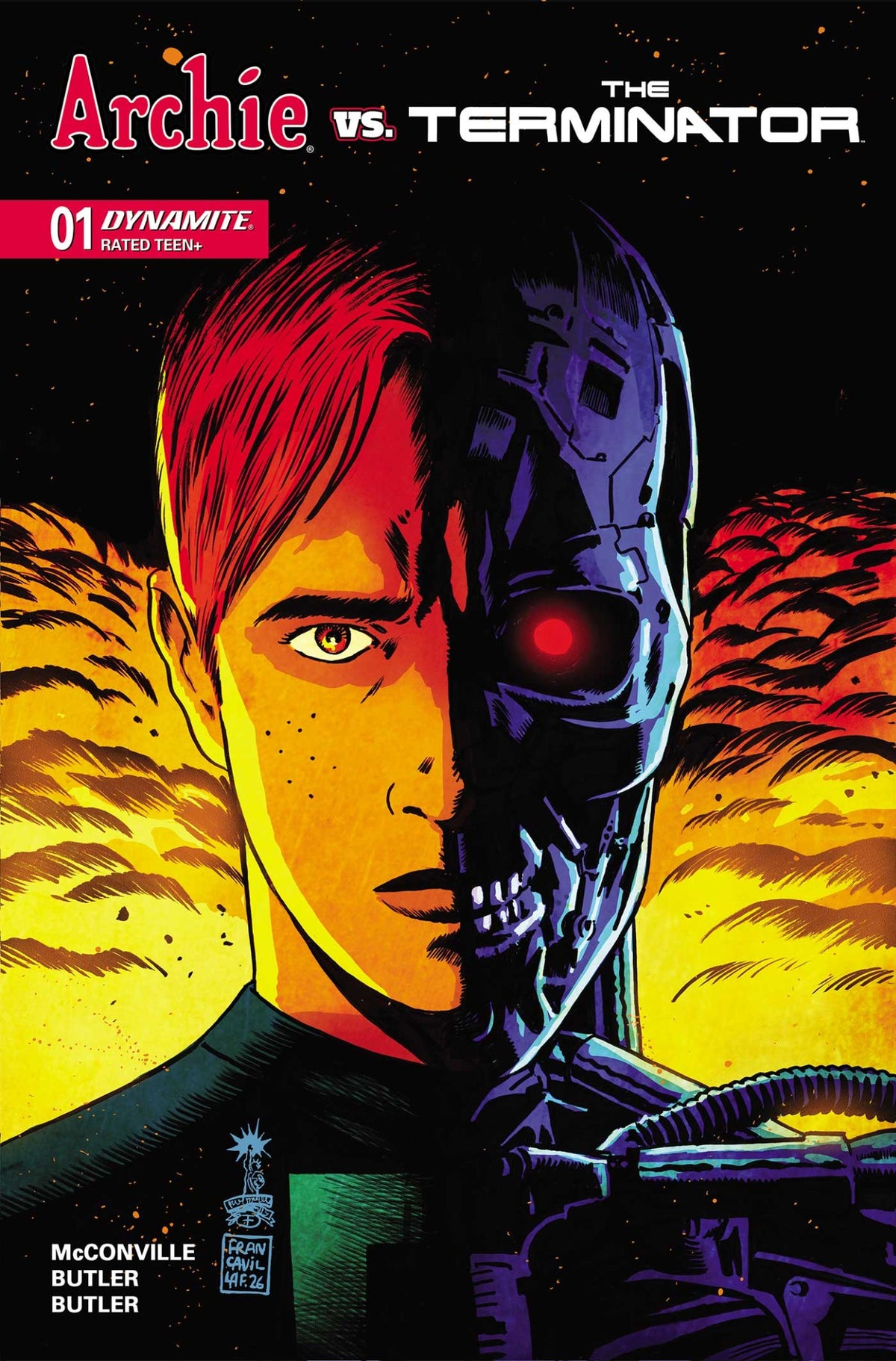 Archie Vs The Terminator #1 Cover A - FRANCESCO FRANCAVILLA LOLA_IMG_363_6a268694c5e66596458b090421e875d1592953c9896968b68244444fcd331126