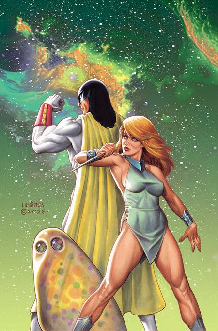 SPACE GHOST VS THE HERCULOIDS #2 CVR K LINSNER VIRGIN 1:20 (PRESALE 10/21/26)
