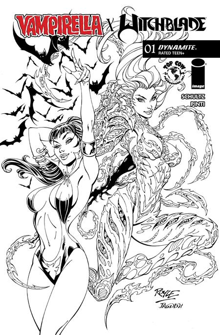 VAMPIRELLA X WITCHBLADE SPECIAL #1 (ONE SHOT) CVR Q ROYLE 1:7 (PRESALE 9/30/26)