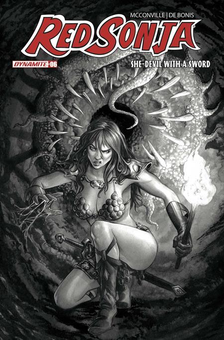 RED SONJA SHE DEVIL WITH A SWORD #6 CVR N ROOTH B&W VIRGIN 1:7 (PRESALE 10/7/26)