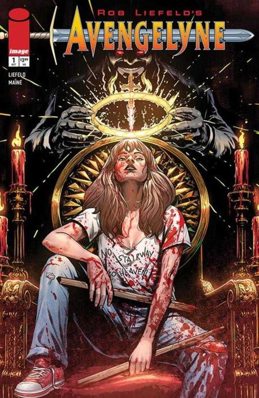 0826IM0313 | Avengelyne (2026) #1 Cover A Daniel Maine (Mature) | Verified current cover 2026-10-08