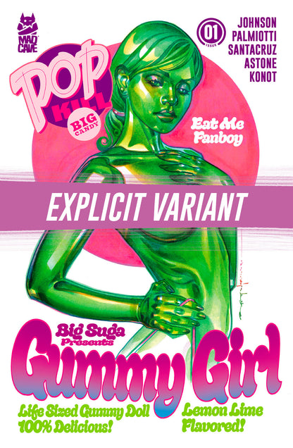 0826MA1024 | Pop Kill: Big Candy #1 Cover G Brian Stelfreeze Black Bag Cardstock Variant | Verified current cover 2026-10-08