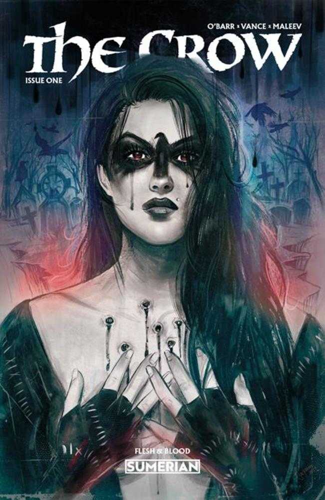 0826MP1049 | The Crow: Flesh and Blood #1 Cover A Suspiria Vilchez | Verified current cover 2026-10-08