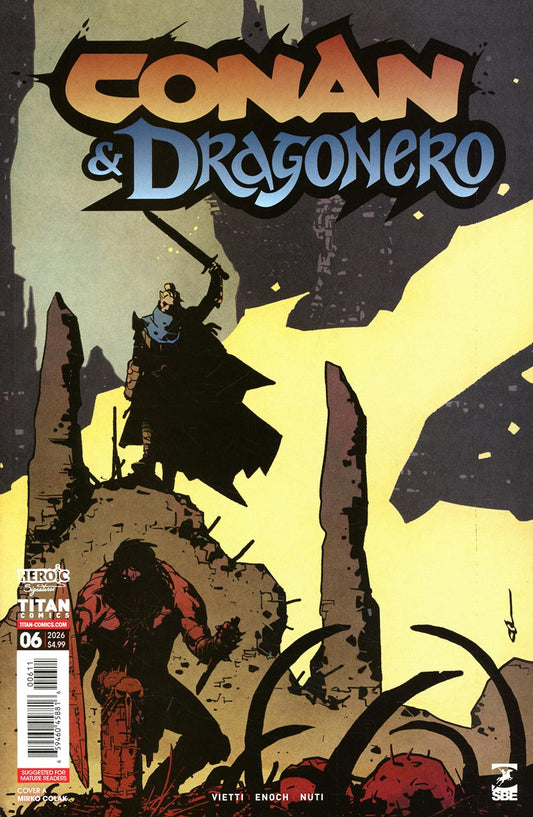 0826TN1230 | Conan & Dragonero #6 Cover A Regular Mirko Colak Cover | Verified current cover 2026-10-08