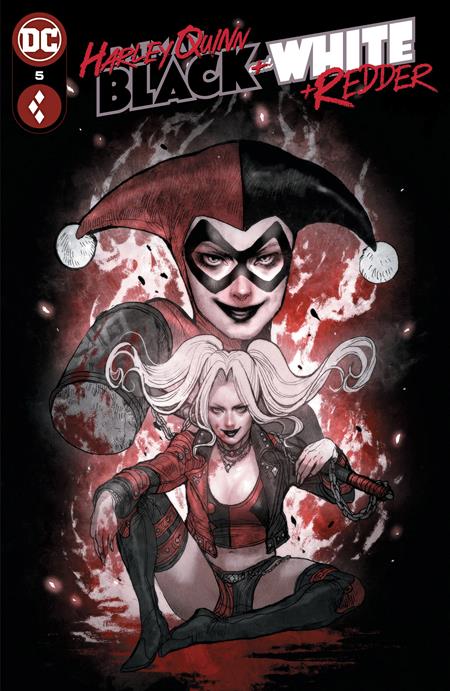 HARLEY QUINN BLACK WHITE REDDER #5 CVR A SANA TAKEDA