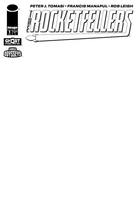 ROCKETFELLERS #1 CVR F BLANK SKETCH VAR (PRESALE 11/20/24)