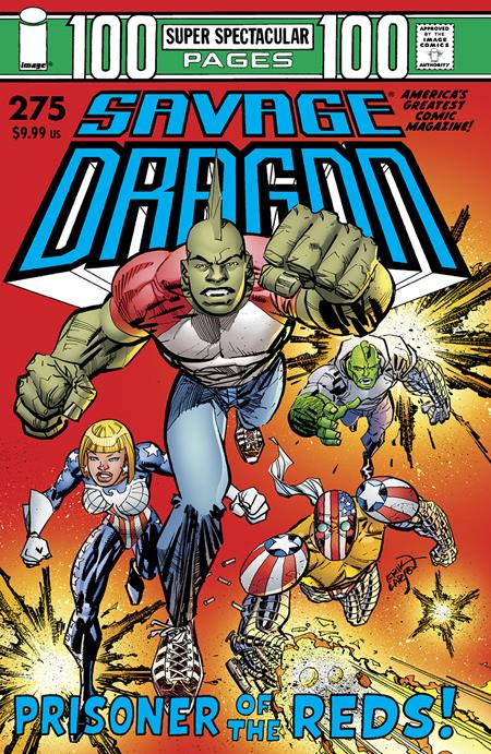 SAVAGE DRAGON #275 CVR A ERIK LARSEN (PRESALE 1/27/25)