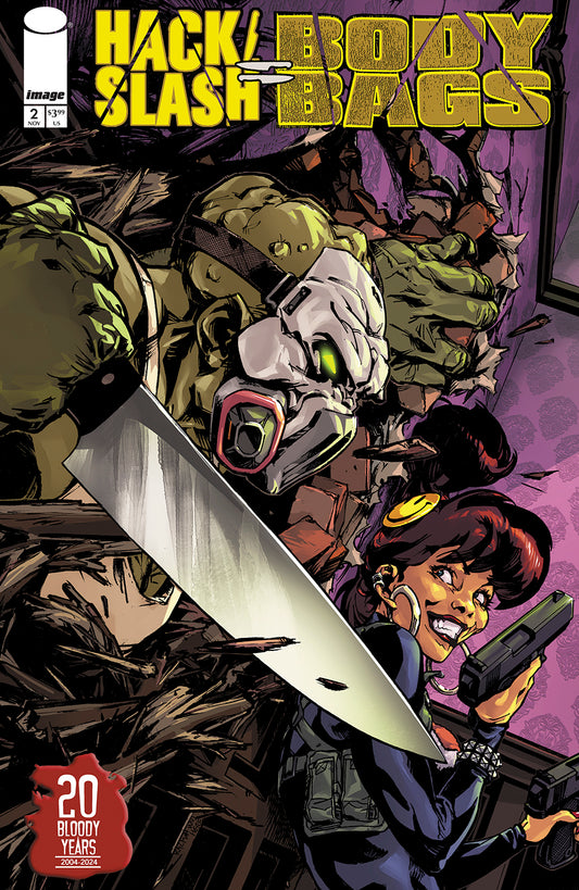 HACK SLASH BODY BAGS #2 (OF 4) CVR B (PRESALE 12/4/24)