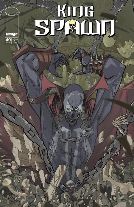 KING SPAWN #40 CVR A THADDEUS ROBECK (PRESALE 12/18/24)