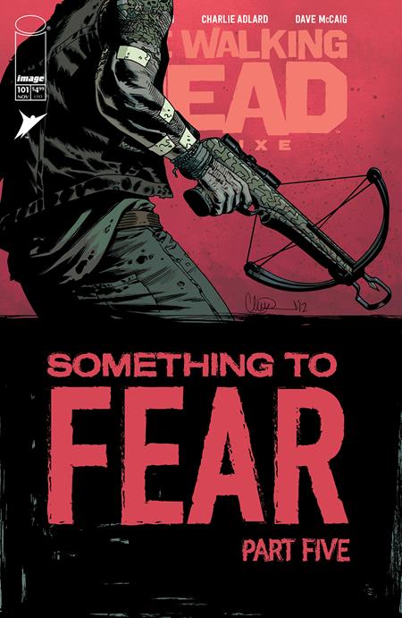 WALKING DEAD DELUXE #101 CVR B CHARLIE ADLARD (PRESALE 11/20/24)