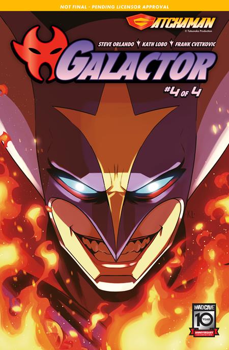 GATCHAMAN GALACTOR #4 (OF 4) (PRESALE 11/27/24)