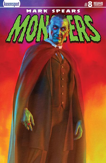 MARK SPEARS MONSTERS #8 CVR B INC 1:250 HOLOFOIL (PRESALE 11/26/25)