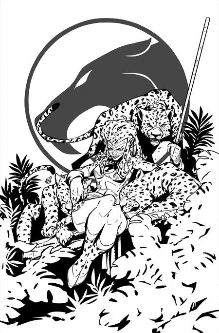 THUNDERCATS CHEETARA #2 CVR M MIRACOLO LINE ART VIRGIN 1:7 (PRESALE 10/28/26)