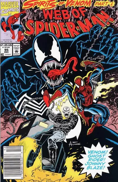 Web of Spider-Man, Vol. 1 #95B - VG/FN - Stock Photo