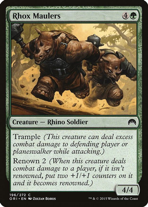 Rhox Maulers | 196 | Magic Origins