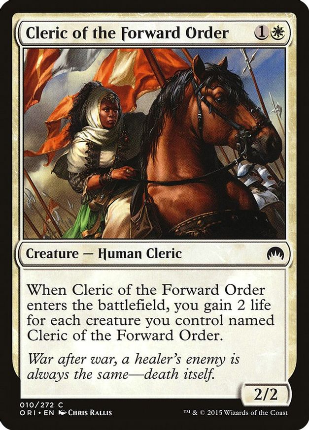 Cleric of the Forward Order | 10 | Magic Origins