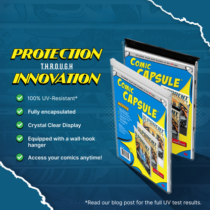 Black Modern Size ComicCapsule