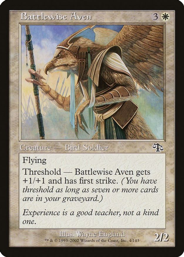 Battlewise Aven | 4 | Judgment