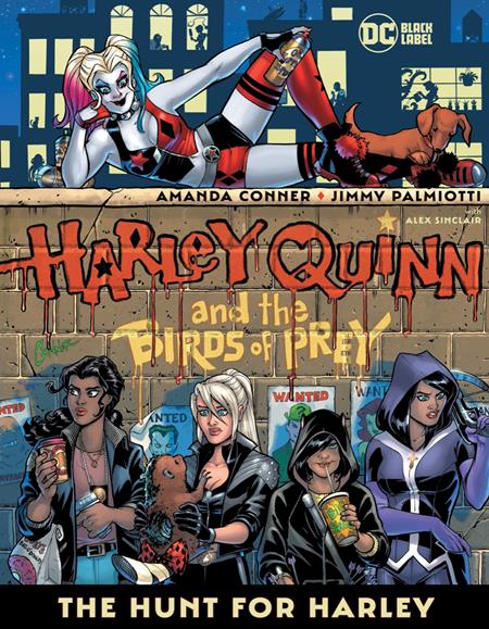 HARLEY QUINN AND THE BIRDS OF PREY THE HUNT FOR HARLEY TP