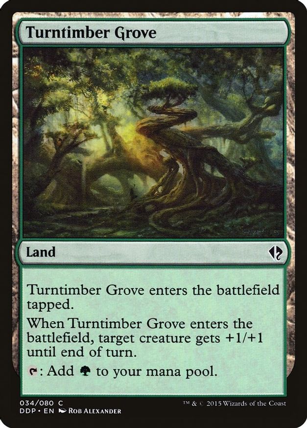 Turntimber Grove | 34 | Duel Decks: Zendikar vs. Eldrazi