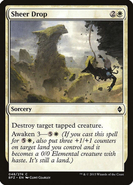 Sheer Drop | 48 | Battle for Zendikar