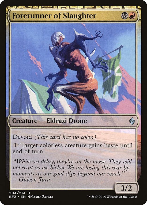 Forerunner of Slaughter | 204 | Battle for Zendikar