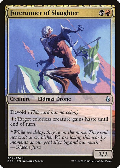 Forerunner of Slaughter | 204 | Battle for Zendikar