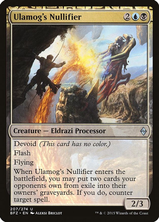 Ulamog's Nullifier | 207 | Battle for Zendikar