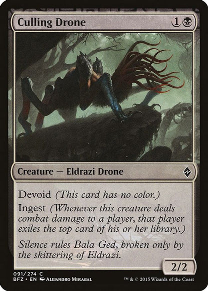 Culling Drone | 91 | Battle for Zendikar