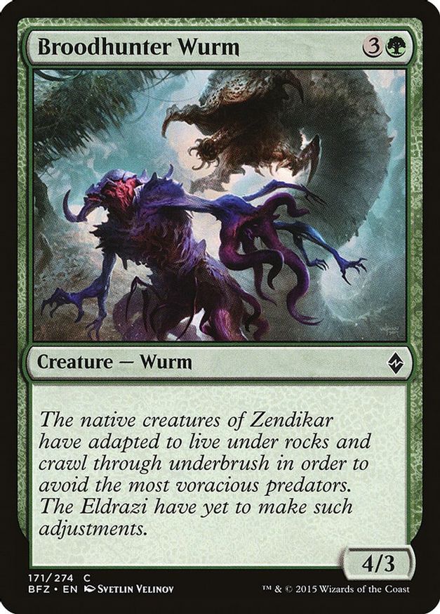 Broodhunter Wurm | 171 | Battle for Zendikar