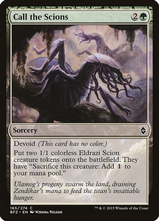 Call the Scions | 165 | Battle for Zendikar