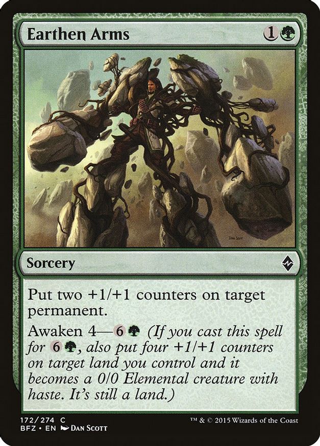 Earthen Arms | 172 | Battle for Zendikar