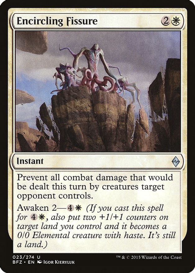 Encircling Fissure | 23 | Battle for Zendikar