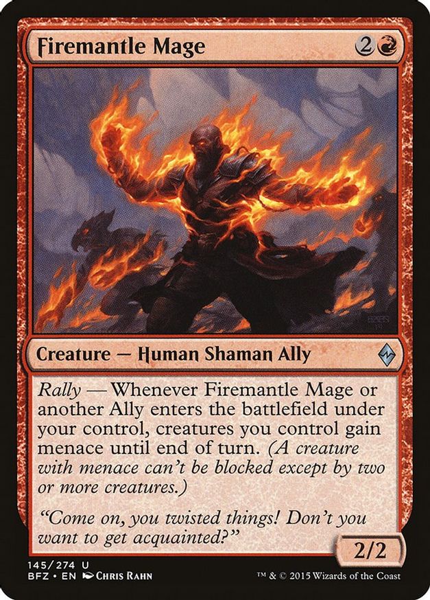 Firemantle Mage | 145 | Battle for Zendikar