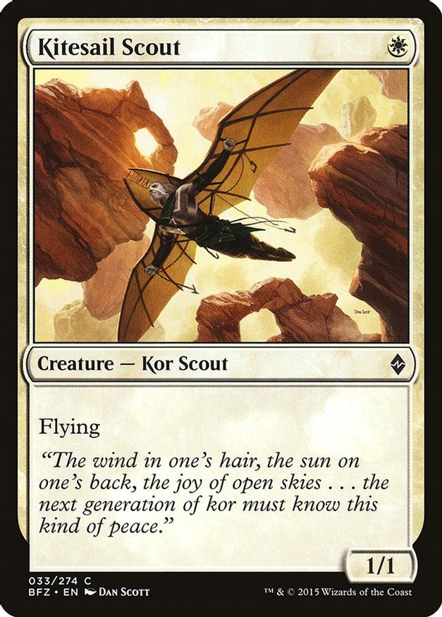 Kitesail Scout | 33 | Battle for Zendikar