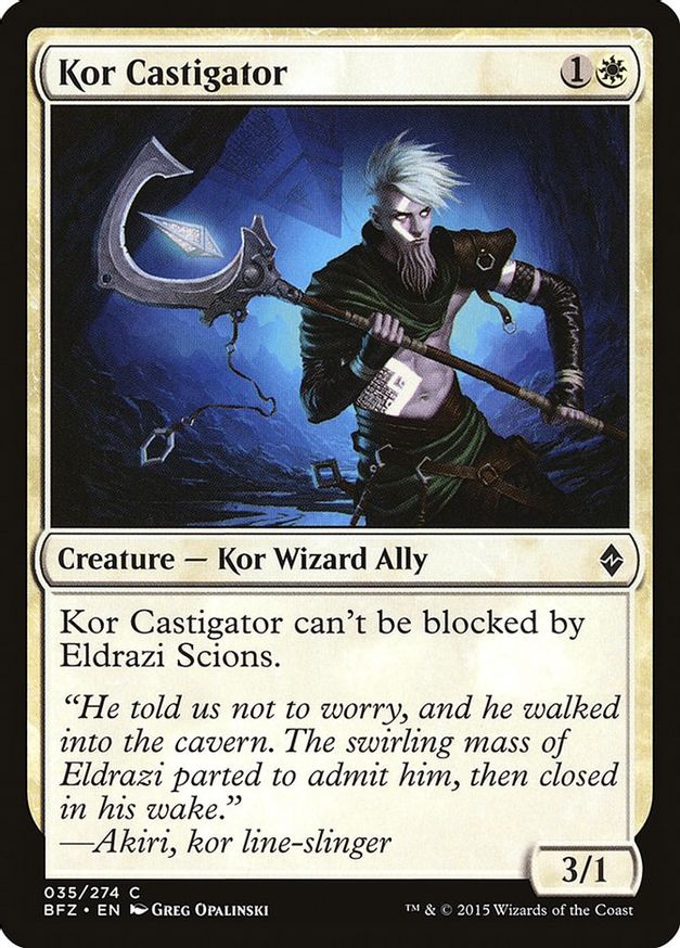 Kor Castigator | 35 | Battle for Zendikar