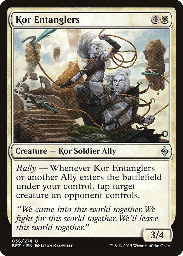 Kor Entanglers | 36 | Battle for Zendikar