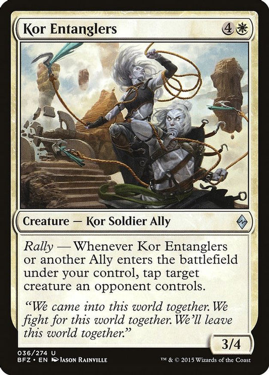 Kor Entanglers | 36 | Battle for Zendikar