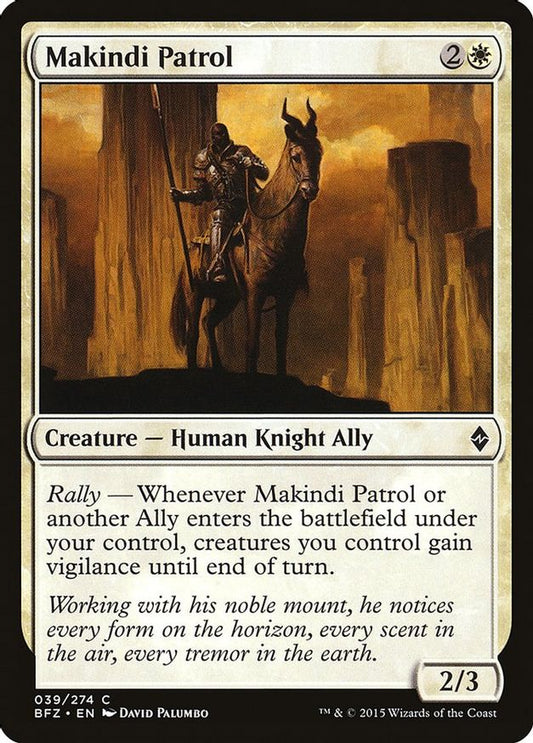 Makindi Patrol | 39 | Battle for Zendikar
