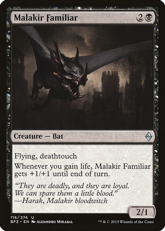 Malakir Familiar | 116 | Battle for Zendikar