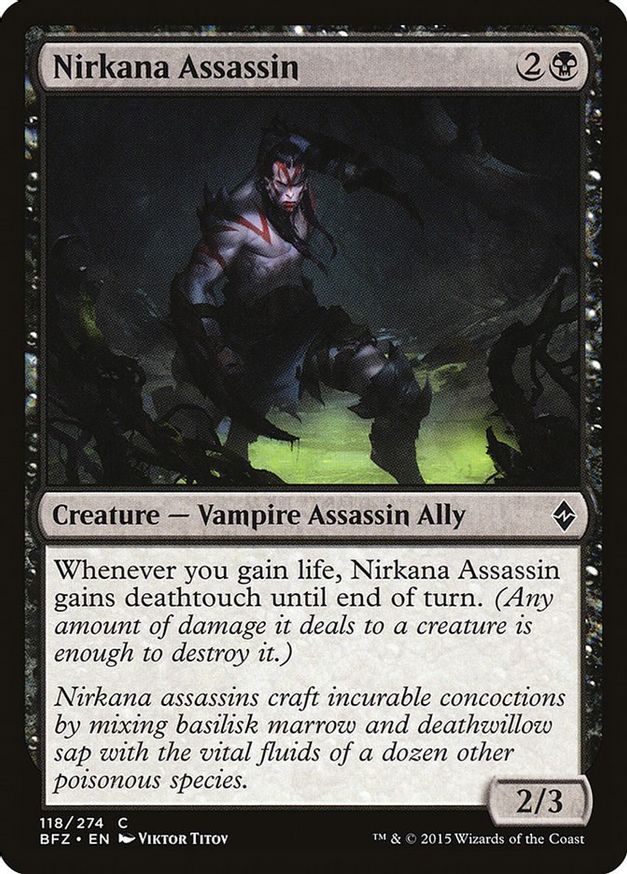 Nirkana Assassin | 118 | Battle for Zendikar