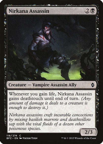 Nirkana Assassin | 118 | Battle for Zendikar
