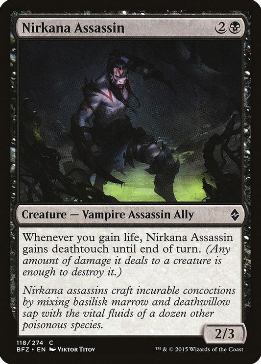 Nirkana Assassin | 118 | Battle for Zendikar