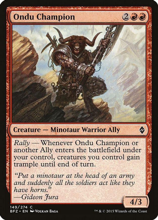 Ondu Champion | 149 | Battle for Zendikar