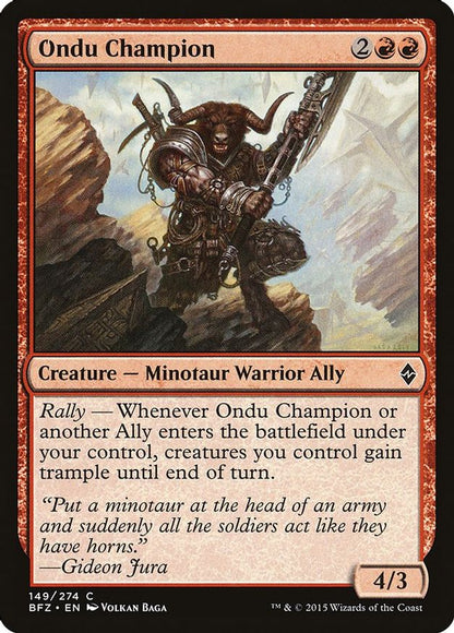 Ondu Champion | 149 | Battle for Zendikar